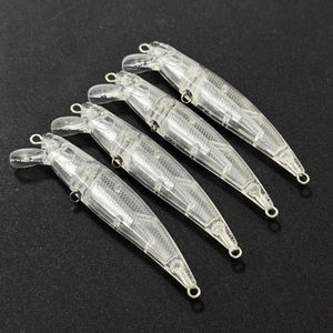 Leurre coulant INTRUDER 71S 71mm 10g, corps de leurre de pêche vierge pour crankbait, leurres durs artificiels type minnow pour <span class=keywords><strong>truite</strong></span>, brochet et black-bass - Product Image 2