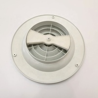 Grille ronde de diffuseur de plafond d'air de climatiseur de PVC