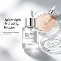 Sérum Visage Anti-Âge au Collagène, Rétinol et Cellules Souches Marque Blanche – Peau Repulpée, Anti-Rides, Raffermissante et Hydratante