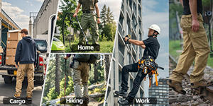 Vente chaude Pantalons <span class=keywords><strong>cargo</strong></span> en coton mi-lourds décontractés pour hommes Imperméables Coupe-vent Vente en gros pour pantalons <span class=keywords><strong>cargo</strong></span> Y68 - Product Image 4