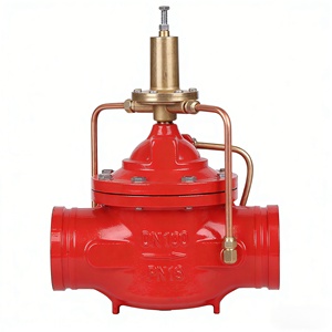 8200X16QDN50DN600 Raccord à serrage rainuré en fonte réducteur réglable pour la sécurité incendie et la protection contre l'eau - Product Image 4