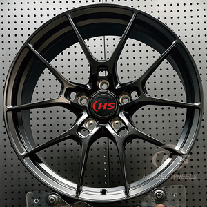 Rines Forjados Personalizados en Negro Mate 5*112 para <span class=keywords><strong>BMW</strong></span> G20 G21 F30 F32 G22 G23 M2/M3/M4 Benz <span class=keywords><strong>E220</strong></span> W205/W206 Audi S3/S4/S5 GTI/R - Product Image 2