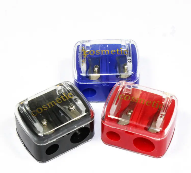 Точилка для карандашей с двойным отверстием для макияжа бровей