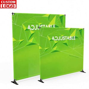 Unique Easily Carry <b>Display</b> Banner Competitive Price Cheap <b>Wall</b> Portable Telescopic <b>Display</b> Backdrop - Product Image 1