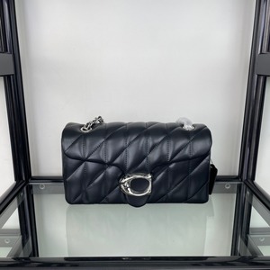 <span class=keywords><strong>Bolso</strong></span> <span class=keywords><strong>de</strong></span> <span class=keywords><strong>Hombro</strong></span>/Bandolera Acolchado <span class=keywords><strong>de</strong></span> Cadena para Mujer, Serie Coaches Tabby, <span class=keywords><strong>de</strong></span> Cuero Genuino, Estilo Urbano y Sencillo - Product Image 1