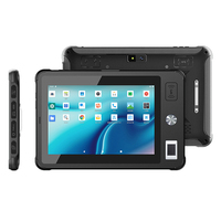 HC805 8 pulgadas Android 15 Tablet Industrial PC con panel resistente legible a la luz del sol 1000 Nit RFID UHF Reader Diseño