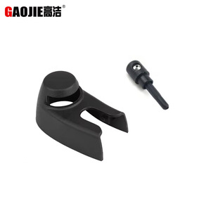 Compatible con Seat Altea 5P Ibiza Leon Toledo, cubierta del brazo del limpiaparabrisas trasero y boquilla de pulverización - Product Image 4