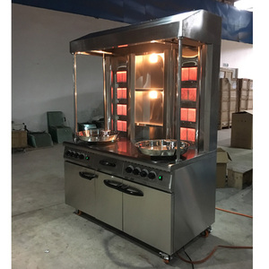 <span class=keywords><strong>Machine</strong></span> à <span class=keywords><strong>kebab</strong></span> automatique électrique <span class=keywords><strong>double</strong></span> doner de haute qualité à prix d'usine - Product Image 3