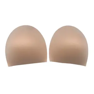 Oem rounded angle foam lady garment accessories padding bra cups for underwear