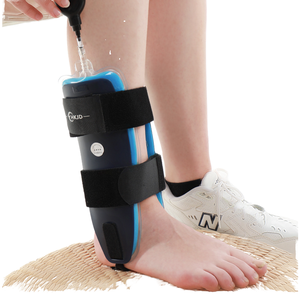 HKJD Men and Women Inflatable <strong>Ankle</strong> Splint Stabilizer Brace Adjustable <strong>Air</strong> <strong>Cast</strong> Stirrup <strong>Ankle</strong> Brace for Sprained <strong>Ankle</strong> - Product Image 1
