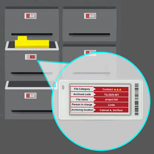 Carpeta de Cliente con Pantalla E-Ink, Pantalla Electrónica, Señalización Electrónica, Sistema de Oficina Eink, Material ABS para Oficina Inteligente, Conferencias - Product Image 1