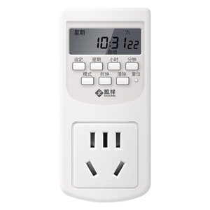 ปลั๊กอัจฉริยะพร้อมหน้าจอ TFT 128x128  รองรับ Wi-Fi ปลั๊กอเนกประสงค์แบบ CN ผลิตจากวัสดุพลาสติก - Product Image 1