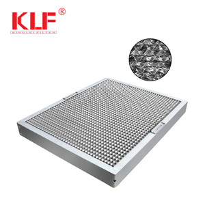 <span class=keywords><strong>Filtre</strong></span> de capot d'auvent en alliage de zinc et d'acier inoxydable en aluminium résistant de restaurant Filtres à graisse en métal de nid d'abeille - Product Image 4
