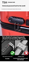 Valise à roulettes en aluminium unisexe personnalisée de 20 à 28 pouces, à la mode, avec serrure à combinaison, grande capacité, pour homme, vente en gros