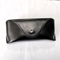 Étuis à lunettes en cuir PU housse pour lunettes de soleil étui à lunettes pour femmes hommes boîte à lunettes de lecture avec boucle en métal étuis à lunettes