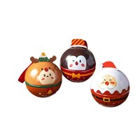 Nouvelle boule ronde en fer pour Noël, petite décoration de sapin, boîte cadeau pour collations, ornement suspendu de Noël