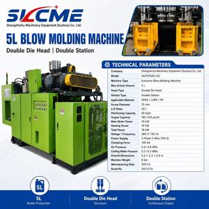 Machine de soufflage par extrusion automatique à haute efficacité de 4 litres pour la production de petites bouteilles et de contenants en plastique - Product Image 6