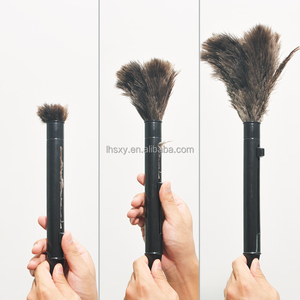 <span class=keywords><strong>Plumeau</strong></span> en plumes d'autruche réglable en gros, extensible, léger, avec manche en plastique, outil de dépoussiérage - Product Image 3
