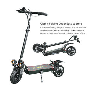 Chinese 48V Lithium Battery Two-<strong>Wheel</strong> Scooter Long Range Fast Fold <strong>E</strong> Scooter for Adults - Product Image 2
