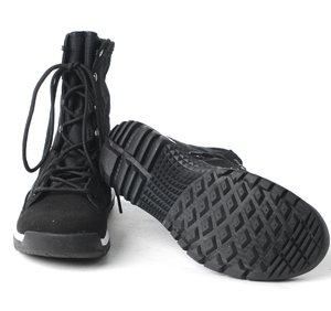 Bottes de désert en daim noir légères TSB1102, nouvelle collection mode, pour le sport et les activités de plein air, avec bordure blanche sur la semelle extérieure - Product Image 3