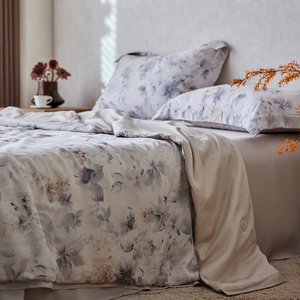 Juego de Funda Nórdica de Lyocell con Diseño Floral Personalizado al por Mayor |   Suave como la seda y transpirable |   Juego de Ropa de Cama en una Bolsa - Product Image 4