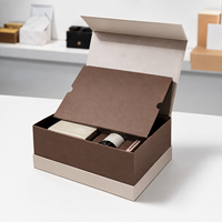 Boîte cadeau en papier personnalisée avec logo imprimé, boîte rigide pliable, fabricant OEM pour les produits de thé, cosmétiques, parfums