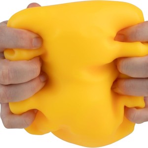 Juguete Sensorial Gigante de Queso Melocotón en Barra de 14 oz, Alivia el Estrés, con Logotipo Personalizado, Precio de Fábrica - Product Image 3
