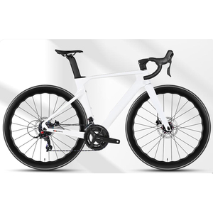 R6pro2rd Bicicleta de Carretera de 24 Velocidades con Ruedas de Disco Hidráulicas y Cuadro Ondulado, Pedales Incluidos, R Five Pro-term - Product Image 1