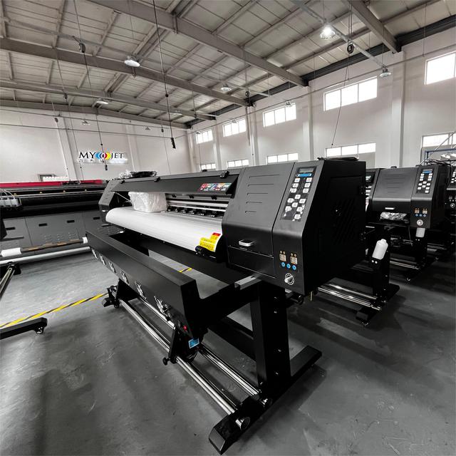 New Myjet 1.8m I3200 XP600 Eco Solvent Inkjet Printer with Flex Support Self Adhesive Vinyl Plotter & Label Printer