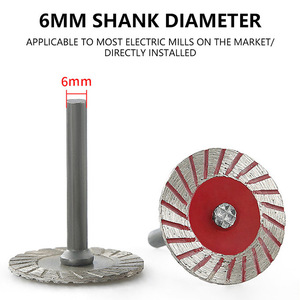 Mini <span class=keywords><strong>disque</strong></span> de coupe diamanté avec tige de mandrin pour accessoires d'outils rotatifs <span class=keywords><strong>Dremel</strong></span>, lame de scie circulaire pour la découpe de pierre, verre et <span class=keywords><strong>carrelage</strong></span> - Product Image 4