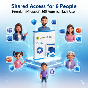 <span class=keywords><strong>Microsoft</strong></span> Office 365 Premium, 1 Año, 6 TB de Almacenamiento en OneDrive, Copilot AI, 6 Usuarios, 5 Dispositivos, Uso Global, Vinculación a Cuenta de Correo Personal - Product Image 5