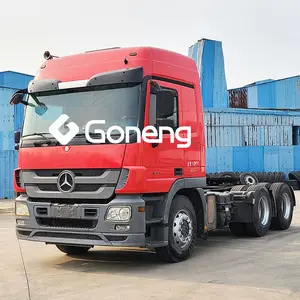 used mercedes benzs actros truck 13m 15m 4 axles side wall stake cargo fence semi trailer 70 80 ton