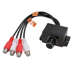 새로운 자동차 오디오 앰프베이스 <span class=keywords><strong>RCA</strong></span> 레벨 원격 볼륨 컨트롤 노브 LC-1 범용 - Product Image 1