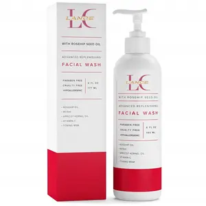 Gel <span class=keywords><strong>nettoyant</strong></span> <span class=keywords><strong>naturel</strong></span> éclaircissant pour le <span class=keywords><strong>visage</strong></span>, produit de marque privée, vitamine C - Product Image 1