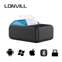 LONVILL Imprimante d'étiquettes d'emballage BT Prix à vendre, imprimante Machine d'impression Qr Code Printer
