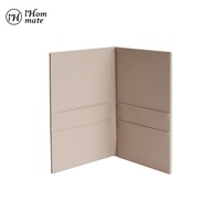 Porte-documents à couverture souple Manu pour guides d'hôtel, accessoires hôteliers, support de bloc-notes, et guides de service pour la restauration
