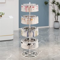 Porte-chaussettes mural de style artistique, peint à la bombe, support de sol, présentoir de sous-vêtements, support en métal pour bijouterie, support d'accessoires réglable