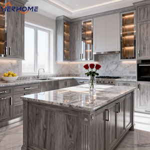 Armoires de <span class=keywords><strong>cuisine</strong></span> modulaires de luxe personnalisées avec accessoires complets |   Solution de personnalisation pour toute la maison - Product Image 2