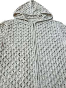 Suéter de Punto con Capucha para Mujer, Estilo Japonés, Transpirable, de Nailon/Algodón, con Logotipo Frontal, para Compradores a la Moda - Product Image 4