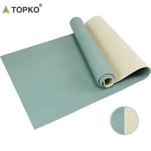 TOPKO专业运动瑜伽垫制造商OEM/ODM折叠印花pvc瑜伽垫