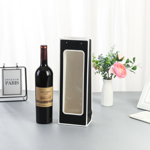 Elegante colección <span class=keywords><strong>de</strong></span> Cajas <span class=keywords><strong>de</strong></span> Regalo <span class=keywords><strong>de</strong></span> <span class=keywords><strong>vino</strong></span> Unleash Flavor Style UV Advantage Foil Especificaciones Material <span class=keywords><strong>de</strong></span> papel en relieve Artesanías industriales - Product Image 4