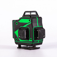 Niveau laser rotatif 4D 16 lignes 360° faisceau vert auto-nivelant horizontal et vertical pour bricolage Précision 1mm/5m