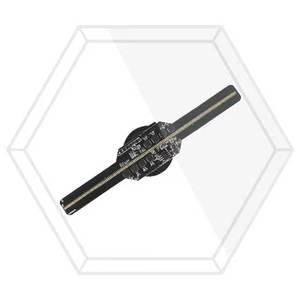 Quạt Ảnh Toàn Ký Nhỏ 14Cm Quạt Hiển Thị Ảnh Toàn Ký 3d Có Nắp Đậy Để Bàn Quạt Ảnh Toàn Ký 3d Có Đèn Led Ứng Dụng Di Động Ốp Lưng - Product Image 3