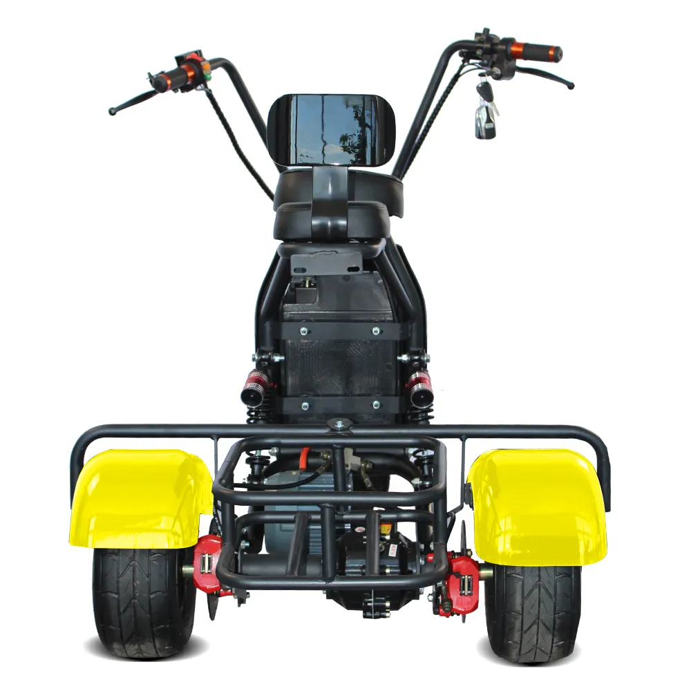 Three Wheels motorized tricycles 48V 800W MINI-X7.2 Motorbike 20Ah Lithium Citycoco 6 inch Trike Electric Scooters