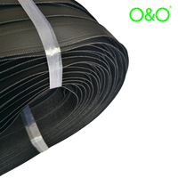 Fermeture éclair inversée imperméable en nylon pour sac étanche avec emplacements pour bouteilles