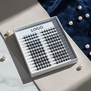 Falsies Kit de grappes de cils à la maison Extensions de cils Lash Cluster Curl D Diy Eyelash Set Cluster Lashes - Product Image 5