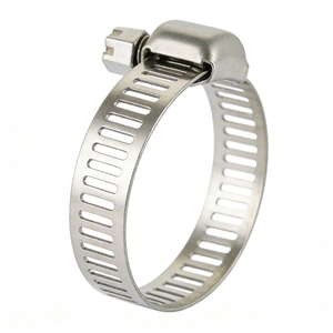 Collier de serrage à vis sans fin en acier inoxydable réglable pour tuyauterie, plomberie, <span class=keywords><strong>automobile</strong></span>, industrie - Product Image 6