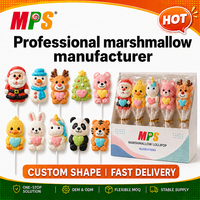 Vente en gros de sucettes en forme de dessin animé personnalisées, bonbons fruités sucrés, marque privée OEM ODM Halal BRC Factory