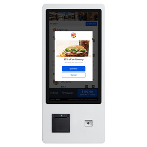 Software Disponible para Terminal de Autoservicio con Pantalla Táctil Android para Restaurantes de Comida Rápida, Kiosco de Pago Automático Sk-27a - Product Image 1