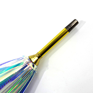 <span class=keywords><strong>Parapluie</strong></span> droit transparent, bâton <span class=keywords><strong>holographique</strong></span>, droit, transparent, cadeau premium, cm - Product Image 6